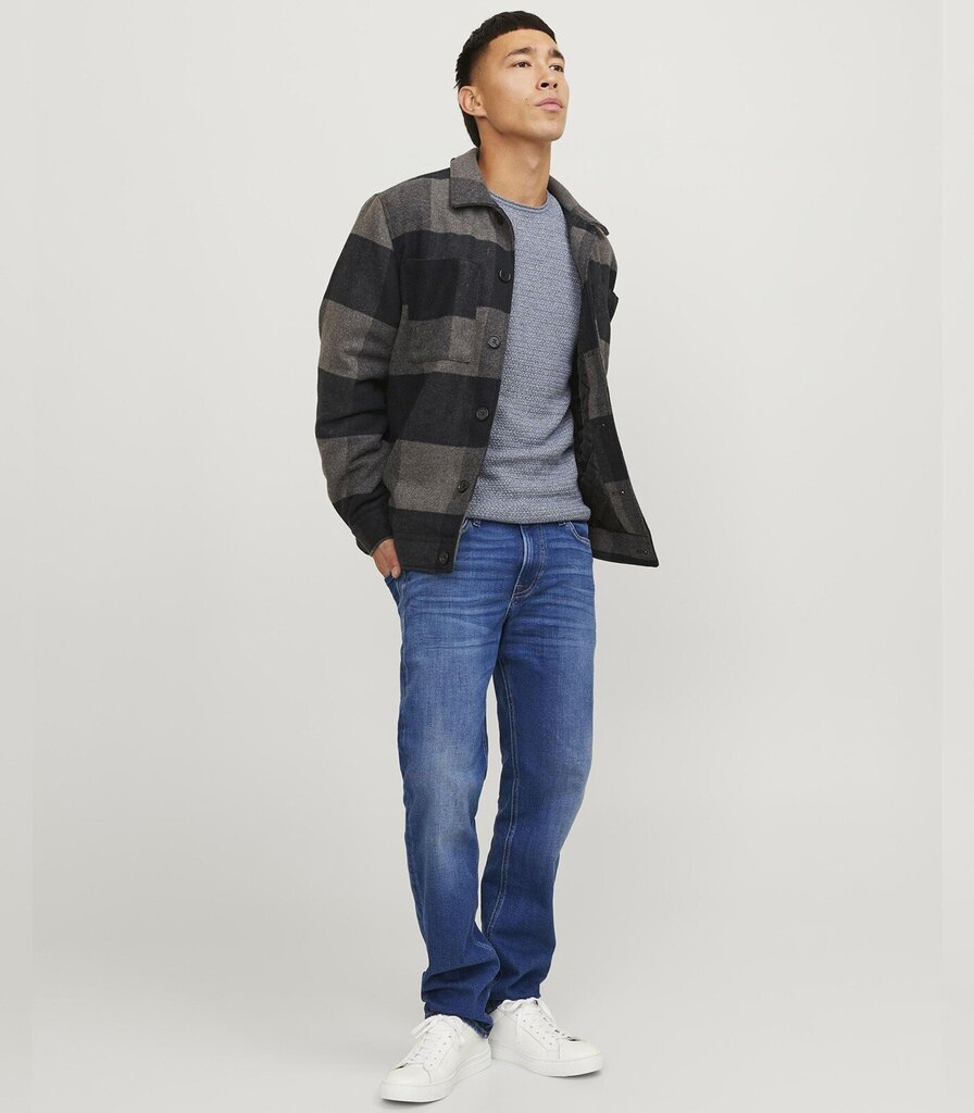 Jack & Jones džinsai vyrams L32 12249049*32, mėlyni kaina ir informacija | Džinsai vyrams | pigu.lt