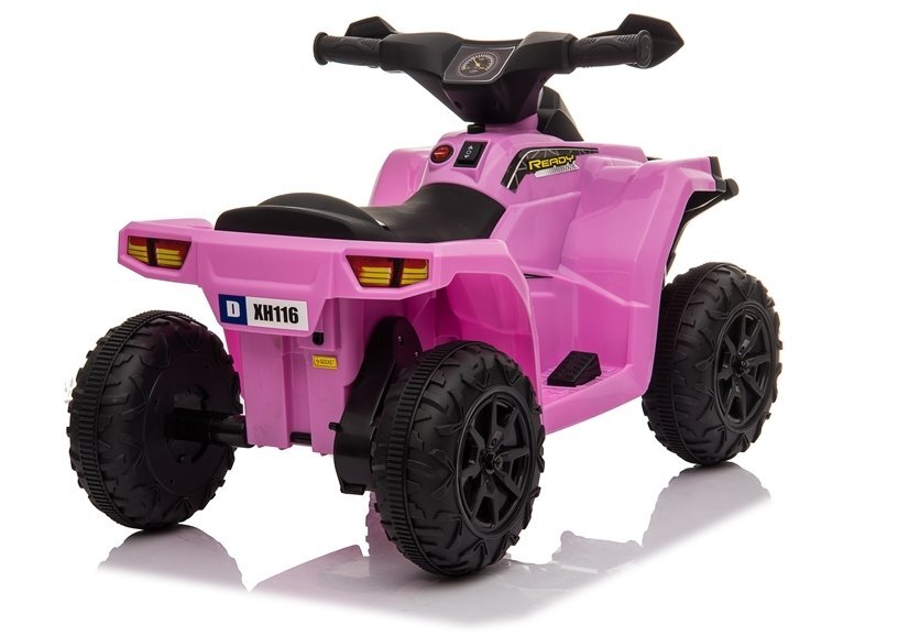 Elektrinis keturratis vaikams XH116, rožinis kaina ir informacija | Elektromobiliai vaikams | pigu.lt