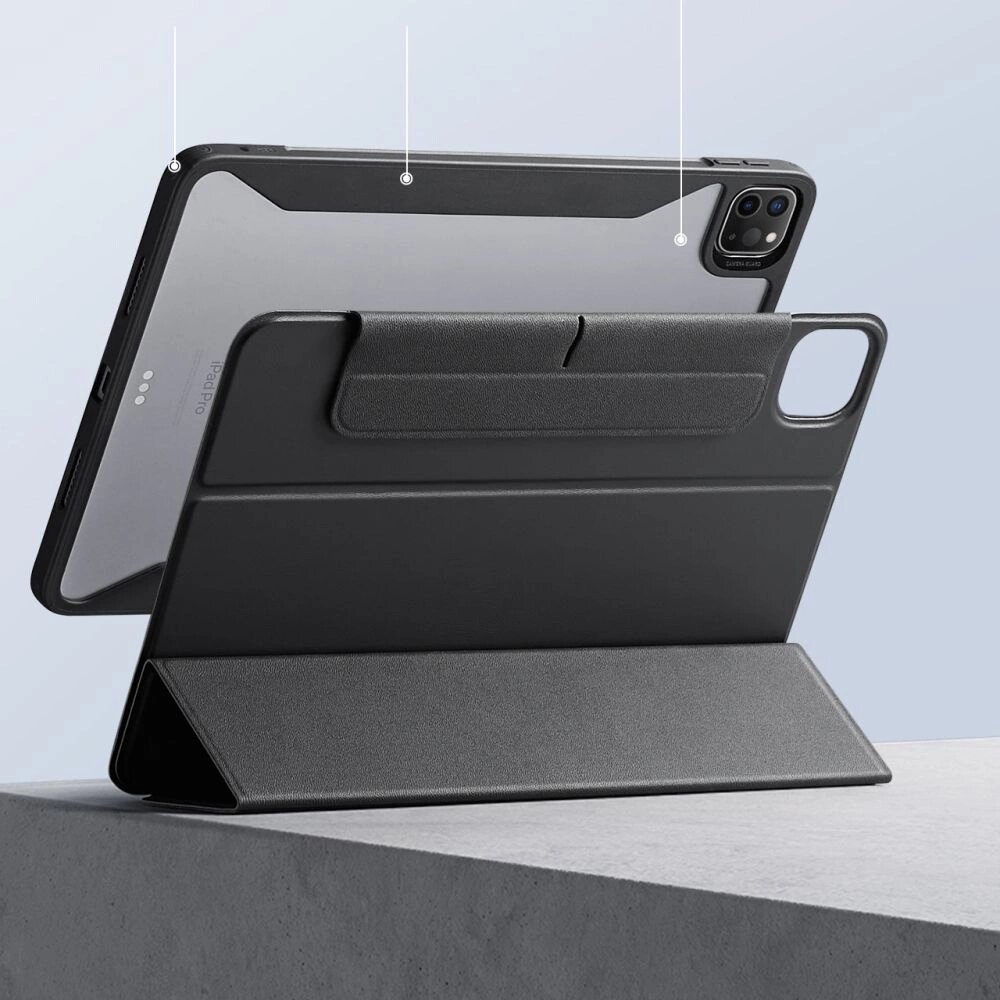 ESR Rebound Hybrid case for iPad Pro 13.7&#39;&#39; 2024 - black цена и информация | Planšečių, el. skaityklių dėklai | pigu.lt