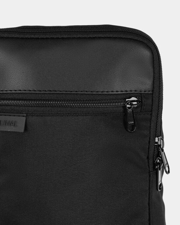 Krepšys Milinal Shuttle Uno Bag, poliesteris, juodas kaina ir informacija | Vyriškos rankinės | pigu.lt