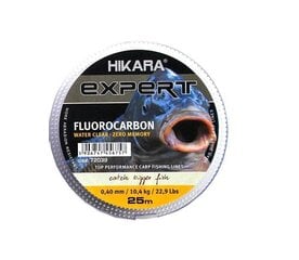 Леска Expert Fluorocarbon 25м 0.40мм цена и информация | Лески | pigu.lt