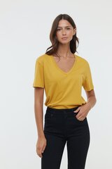 Marškinėliai moterims, geltnoi kaina ir informacija | Marškinėliai moterims | pigu.lt