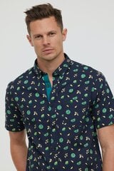 мужская сорочка slim fit K-DERO цена и информация | Мужские рубашки | pigu.lt