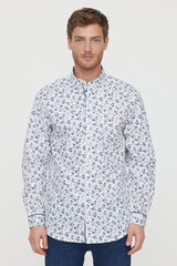 Xлопковая сорочка slim fit K - AVES  цена и информация | Мужские рубашки | pigu.lt