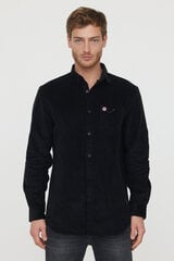Мужская рубашка с длинными рукавами K-UPLO цена и информация | Мужские рубашки | pigu.lt