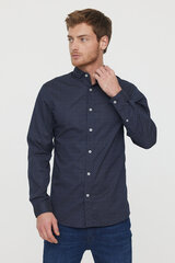 Светло-голубая рубашка Slim Fit C-INO цена и информация | Рубашка мужская | pigu.lt