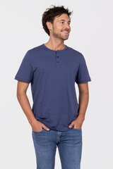 Майки M HENLEY2 4587 INDIG M HENLEY2 4587 INDIGO-XXXL цена и информация | Мужские футболки | pigu.lt