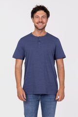 Майки M HENLEY2 4587 INDIG M HENLEY2 4587 INDIGO-XXXL цена и информация | Мужские футболки | pigu.lt