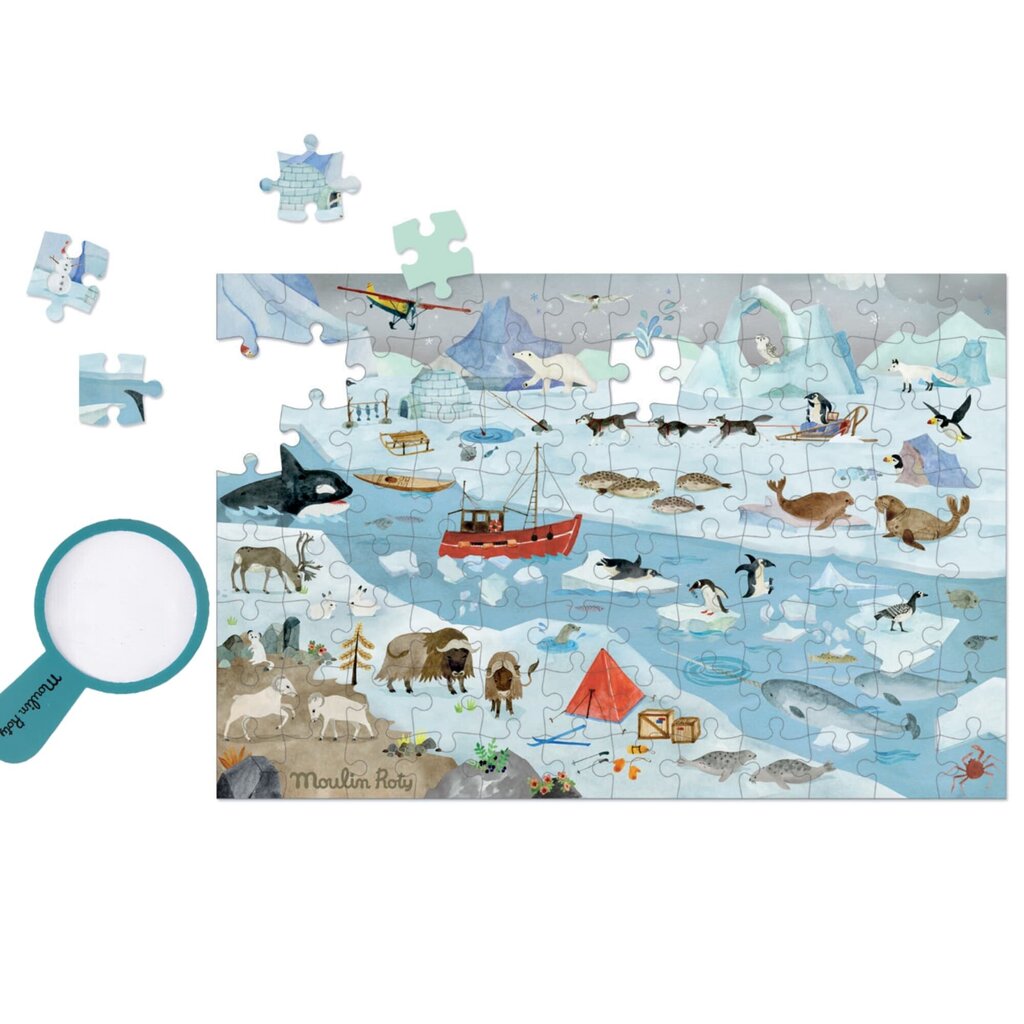 Dėlionė Arktis, 96 d. kaina ir informacija | Dėlionės (puzzle) | pigu.lt