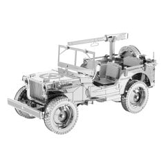 Metalinis 3D konstruktorius Metal Earth Willys Jeep kaina ir informacija | Konstruktoriai ir kaladėlės | pigu.lt