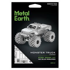 Metalinis 3D konstruktorius Metal Earth Sunkvežimis Monstras kaina ir informacija | Konstruktoriai ir kaladėlės | pigu.lt