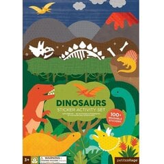 Lipdukų žaidimas Dinozauai цена и информация | Аппликации, декорации, наклейки | pigu.lt