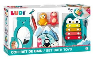 Maudymosi žaislų rinkinys Ludi Antarktida kaina ir informacija | Žaislai kūdikiams | pigu.lt