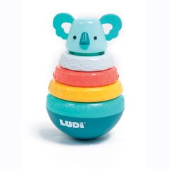 Žiedų piramidė Ludi Koala цена и информация | Игрушки для малышей | pigu.lt