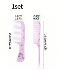 Детская расческа для волос Electronics LV-2194, фиолетовая, 1 шт цена и информация | Расчески, щетки для волос, ножницы | pigu.lt