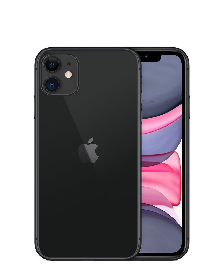 Prekė su pažeidimu. Apple iPhone 11 64GB Black MHDA3ET/A цена и информация | Prekės su pažeidimu | pigu.lt