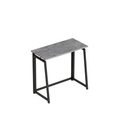 Складной письменный стол Лидер 1,5 серый цена и информация | Компьютерные, письменные столы | pigu.lt