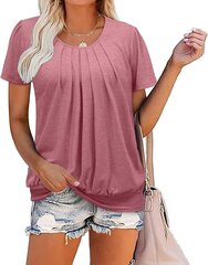 Блузка для женщин Czimoo, розовая цена и информация | Женские блузки, рубашки | pigu.lt
