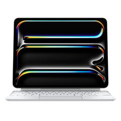 Magic Keyboard for iPad Pro 13‑inch (M4) - International English - White MWR43Z/A kaina ir informacija | Planšečių, el. skaityklių dėklai | pigu.lt