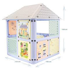 Interaktyvus sodo namelis vaikams Mochtoys Smart House, oranžinis цена и информация | Детские игровые домики | pigu.lt