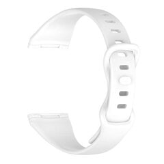 Julman Versa 3,4 SL WH L Силиконовый ремешок для часов Fitbit Versa 3,4 SL WH L цена и информация | Аксессуары для смарт-часов и браслетов | pigu.lt