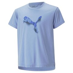Marškinėliai mergaitėms Puma 67347427, violetiniai цена и информация | Рубашки для девочек | pigu.lt