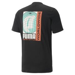 Marškinėliai vyrams Puma, juodi kaina ir informacija | Vyriški marškinėliai | pigu.lt