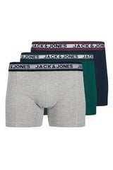 Trumpikės vyrams Jack & Jones 12270759, įvairių spalvų, 3 vnt. kaina ir informacija | Trumpikės | pigu.lt