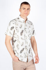 Marškiniai vyrams Mcl 32785, balti kaina ir informacija | Vyriški marškiniai | pigu.lt