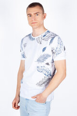 Marškinėliai vyrams Mcl 36347, balti цена и информация | Мужские футболки | pigu.lt