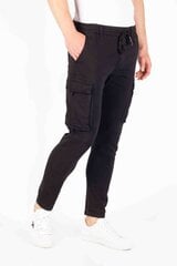 Kelnės vyrams Kenzarro A3015, juodos цена и информация | Мужские брюки | pigu.lt
