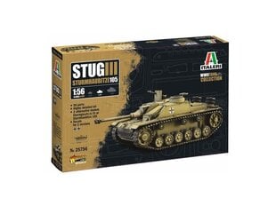 Surenkamas modelis Italeri Stug III Sturmhaubitze 105 цена и информация | Конструкторы и кубики | pigu.lt