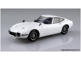 Aoshima - The Snap Kit Toyota 2000GT Pegasus White, 1/32, 05627 цена и информация | Конструкторы и кубики | pigu.lt