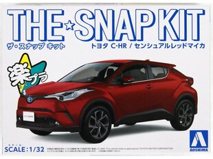 Surenkama mašina Aoshima The Snap Kit Toyota C-HR Sensual Red Mica цена и информация | Конструкторы и кубики | pigu.lt