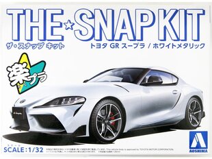 Surenkama mašina Aoshima The Snap Kit Toyota GB Supra White Metallic kaina ir informacija | Konstruktoriai ir kaladėlės | pigu.lt