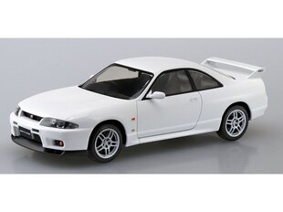 Surenkama mašina Aoshima The Snap Kit Nissan R33 Skyline GT-R White цена и информация | Конструкторы и кубики | pigu.lt
