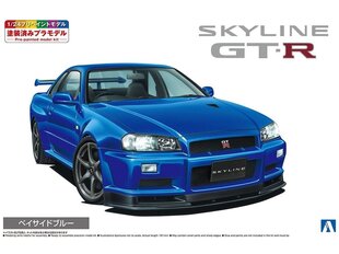 Aoshima - Nissan Skyline GT-R Pre-painted Model Kit, 1/24, 06557 цена и информация | Конструкторы и кубики | pigu.lt