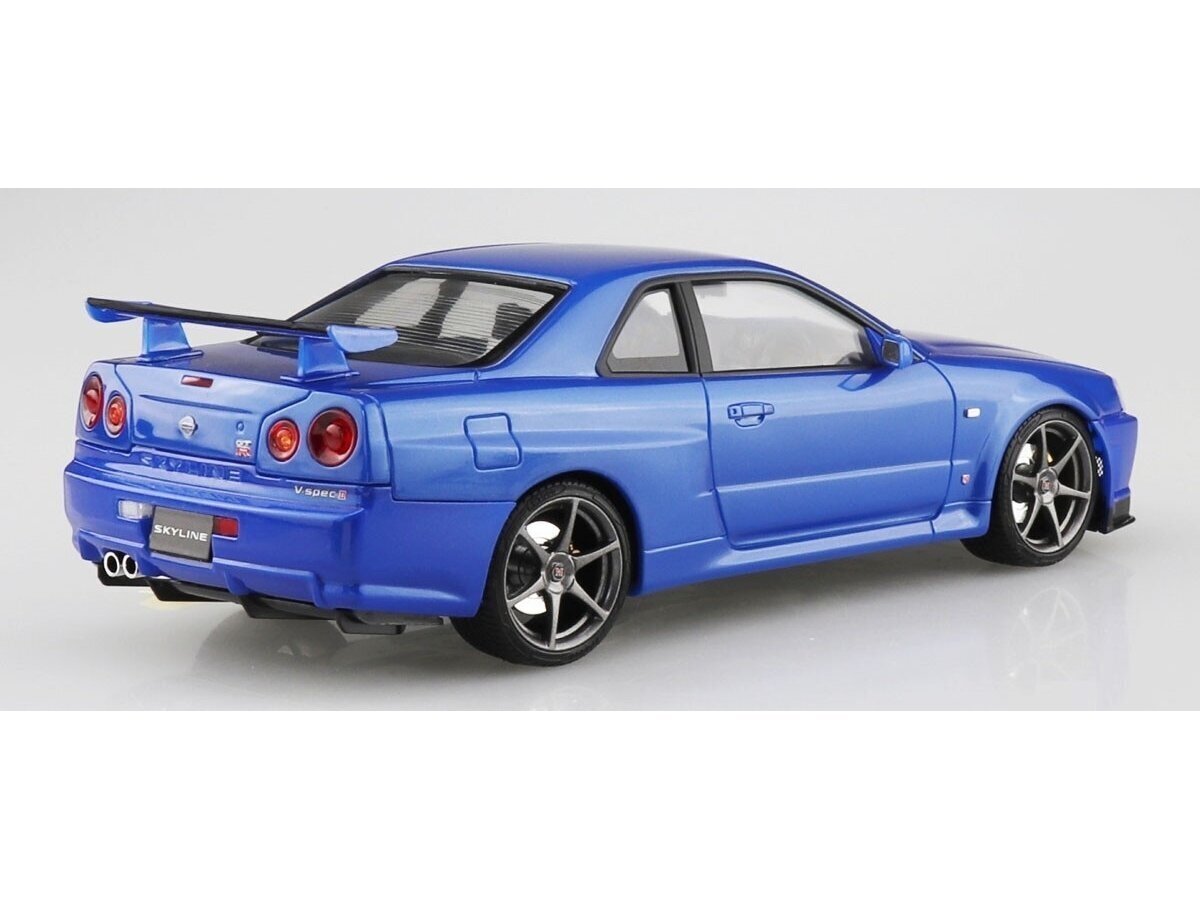 Surenkama mašina Aoshima Nissan Skyline GT-R Pre-painted Model Kit kaina ir informacija | Konstruktoriai ir kaladėlės | pigu.lt