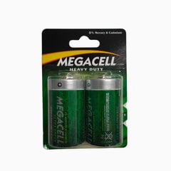 Baterijos megacell r20 CH15466 kaina ir informacija | Elementai | pigu.lt