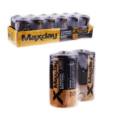 Baterijos Maxday R20 CH6054 kaina ir informacija | Elementai | pigu.lt
