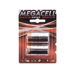 батарейки megacell alk lr14 kpl.2 шт. цена и информация | Батарейки | pigu.lt