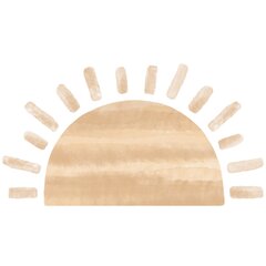 Наклейки для стен Pastelowe Love бежевые солнце цена и информация | Интерьерные наклейки | pigu.lt