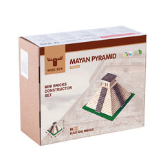 Mažų plytų konstruktorius Wise Elk Mayan Pyramid, 750 d. kaina ir informacija | Konstruktoriai ir kaladėlės | pigu.lt