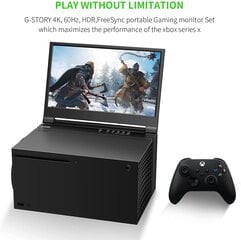 Портативный монитор G-STORY GS125XU 12,5 дюйма для Xbox Series X цена и информация | Мониторы | pigu.lt