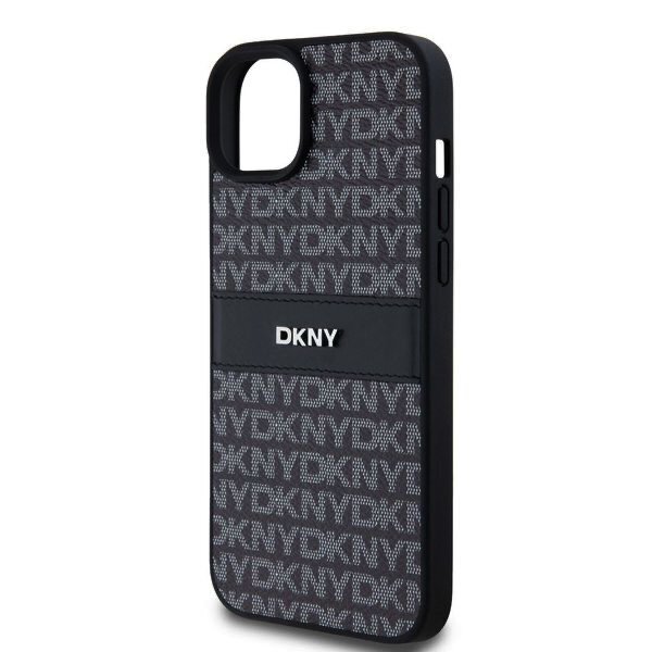 DKNY Leather Repeat Pattern Tonal Stripe Case цена и информация | Telefono dėklai | pigu.lt