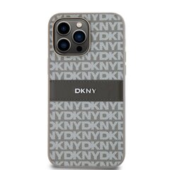 DKNY Leather Repeat Pattern Tonal Stripe Case цена и информация | Чехлы для телефонов | pigu.lt