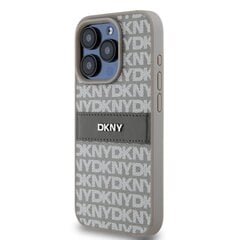 DKNY Leather Repeat Pattern Tonal Stripe Case kaina ir informacija | Telefono dėklai | pigu.lt