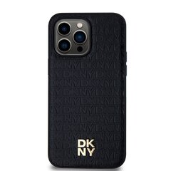 DKNY Leather Stack Logo Mag Case kaina ir informacija | Telefono dėklai | pigu.lt