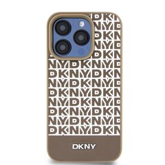 DKNY Leather Repeat Pattern Mag Case цена и информация | Чехлы для телефонов | pigu.lt