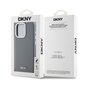 DKNY Liquid Silicone Silver Metal Logo Mag Case kaina ir informacija | Telefono dėklai | pigu.lt